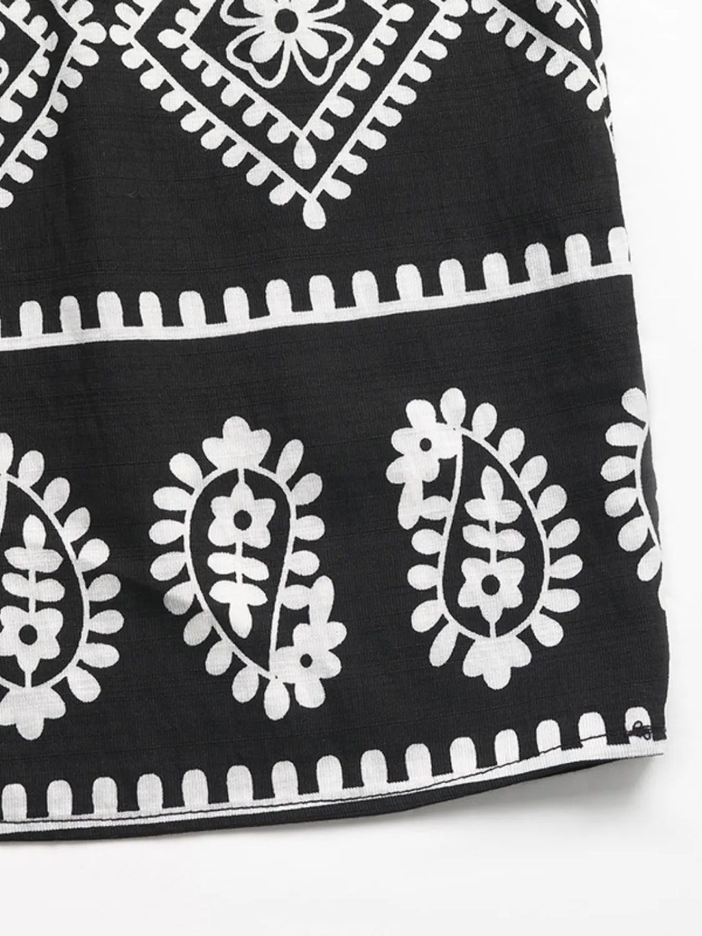 Printed Square Neck Maxi Cami Dress