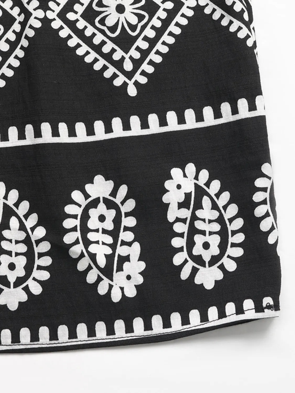 Printed Square Neck Maxi Cami Dress